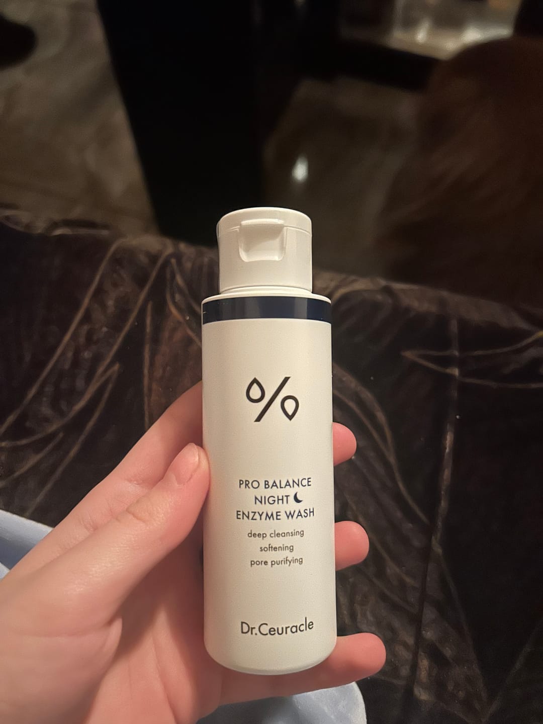 Customer photo review of Enzīmu pūderis ar kokogli Dr.Ceuracle Pro Balance Night Enzyme Wash
