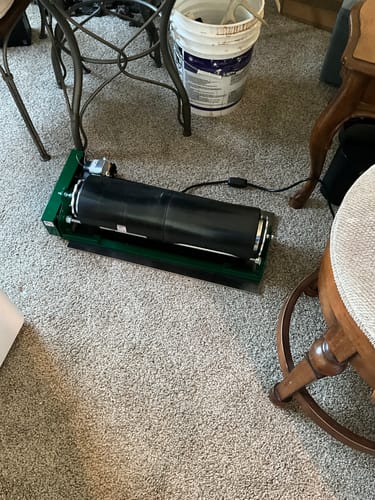 Customer photo review of Covington Double Gallon Rolling Rock Tumbler