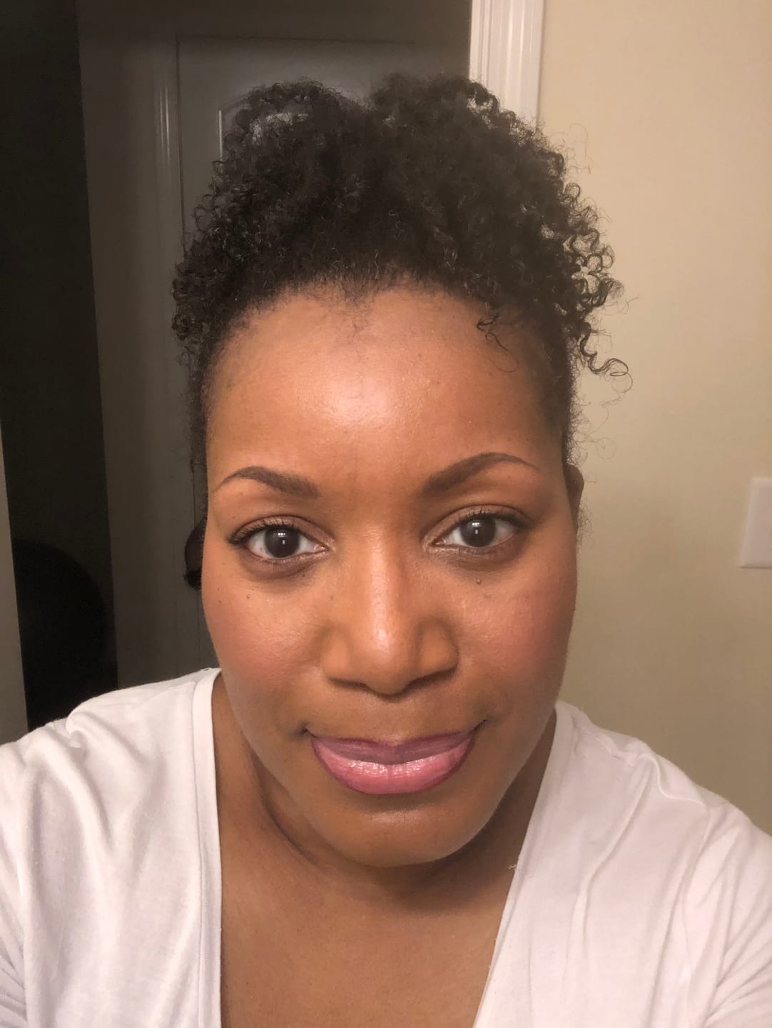 Customer photo review of Mousse - Anti Frizz - Luscious Lotus