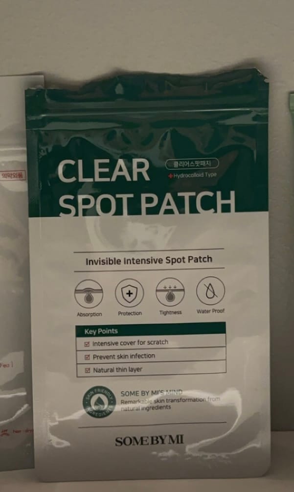 Customer photo review of Antibakteriālas uzlīmes pret izsitumiem Some By Mi 30 Days Miracle Clear Spot Patch
