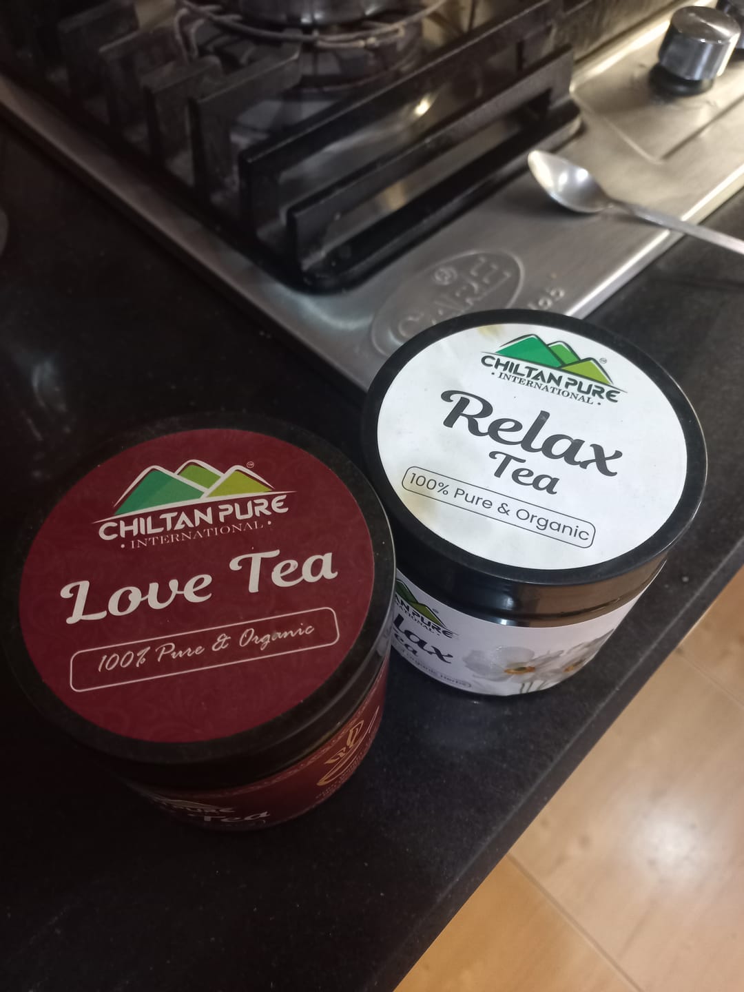 Customer photo review of Relax Tea - Soothing Fusion of Organic Herbs