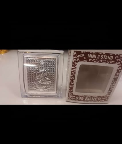 Customer photo review of 999 Silver Lakshmi Stand 7CM