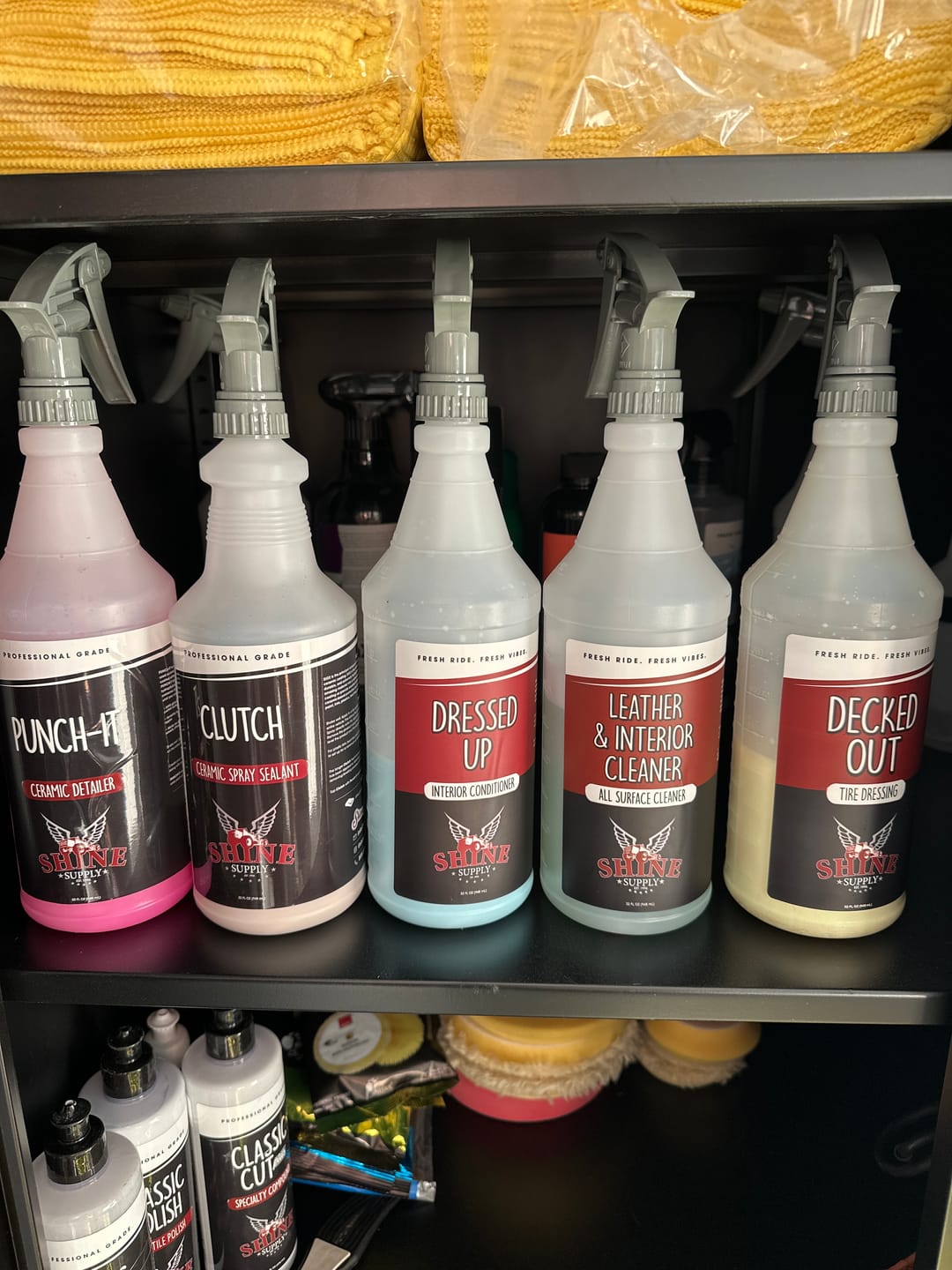 Customer photo review of Blank 32oz. Bottle w/ Chemical Sprayer