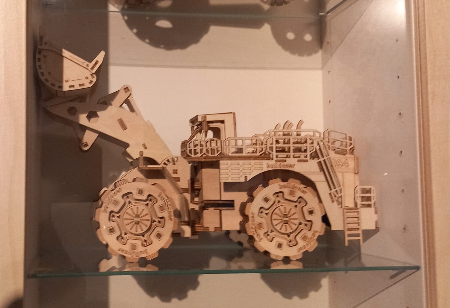 Customer photo review of Rokrgeek 994 Forklift 3D Wooden Puzzle