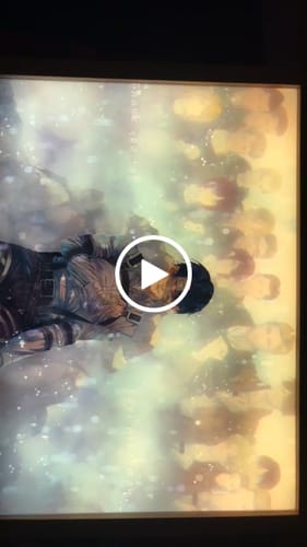 Customer video review of AOT Series LED Light Painting Anime Photo Frame Wall Art
