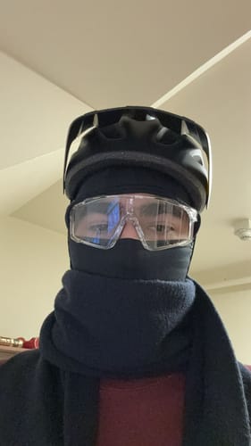 Customer photo review of Kapvoe X76 Color Changing Frames Photochromic Sunglasses