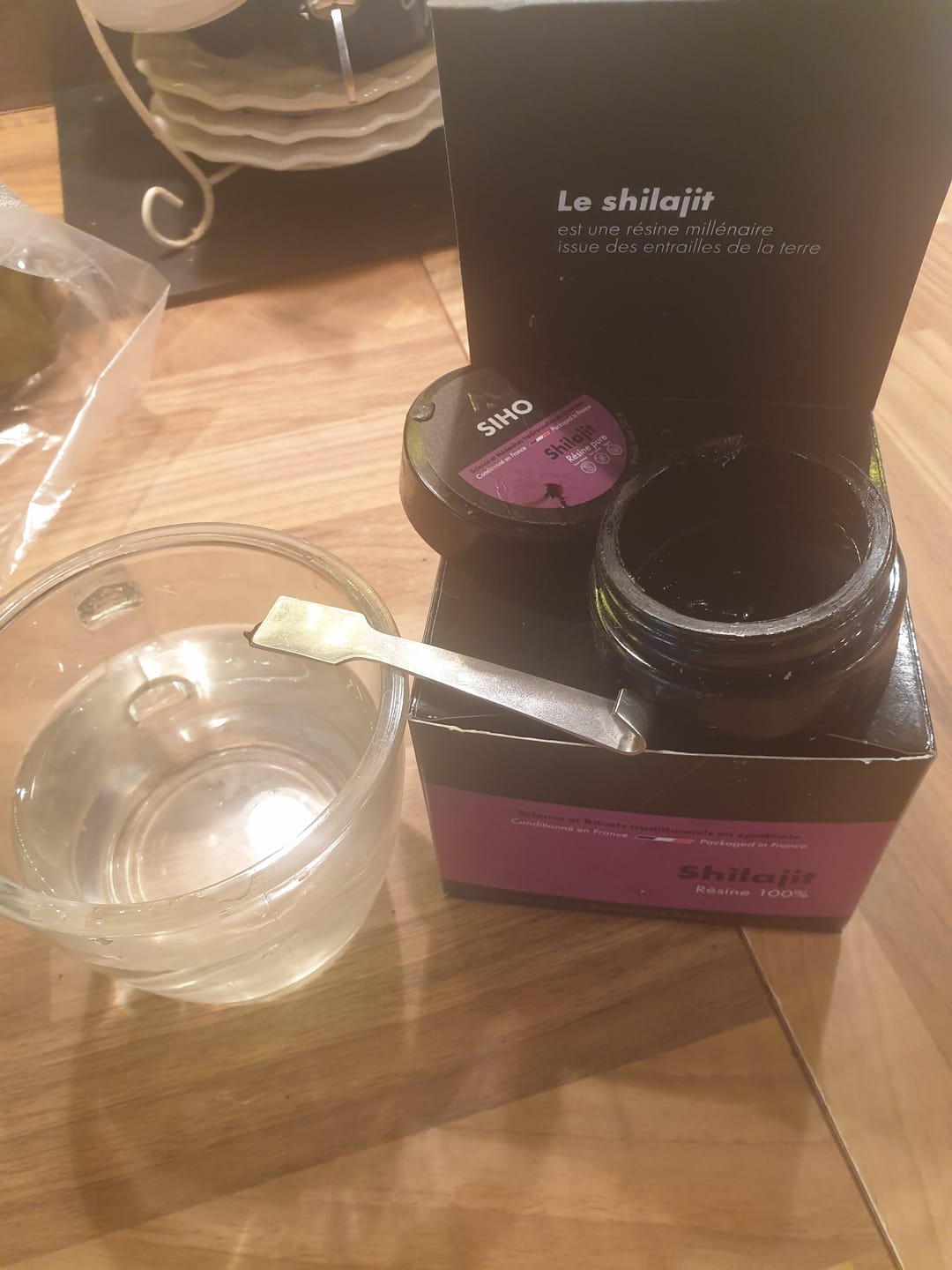 Customer photo review of Résine de Shilajit : Pure 100% | SIHO