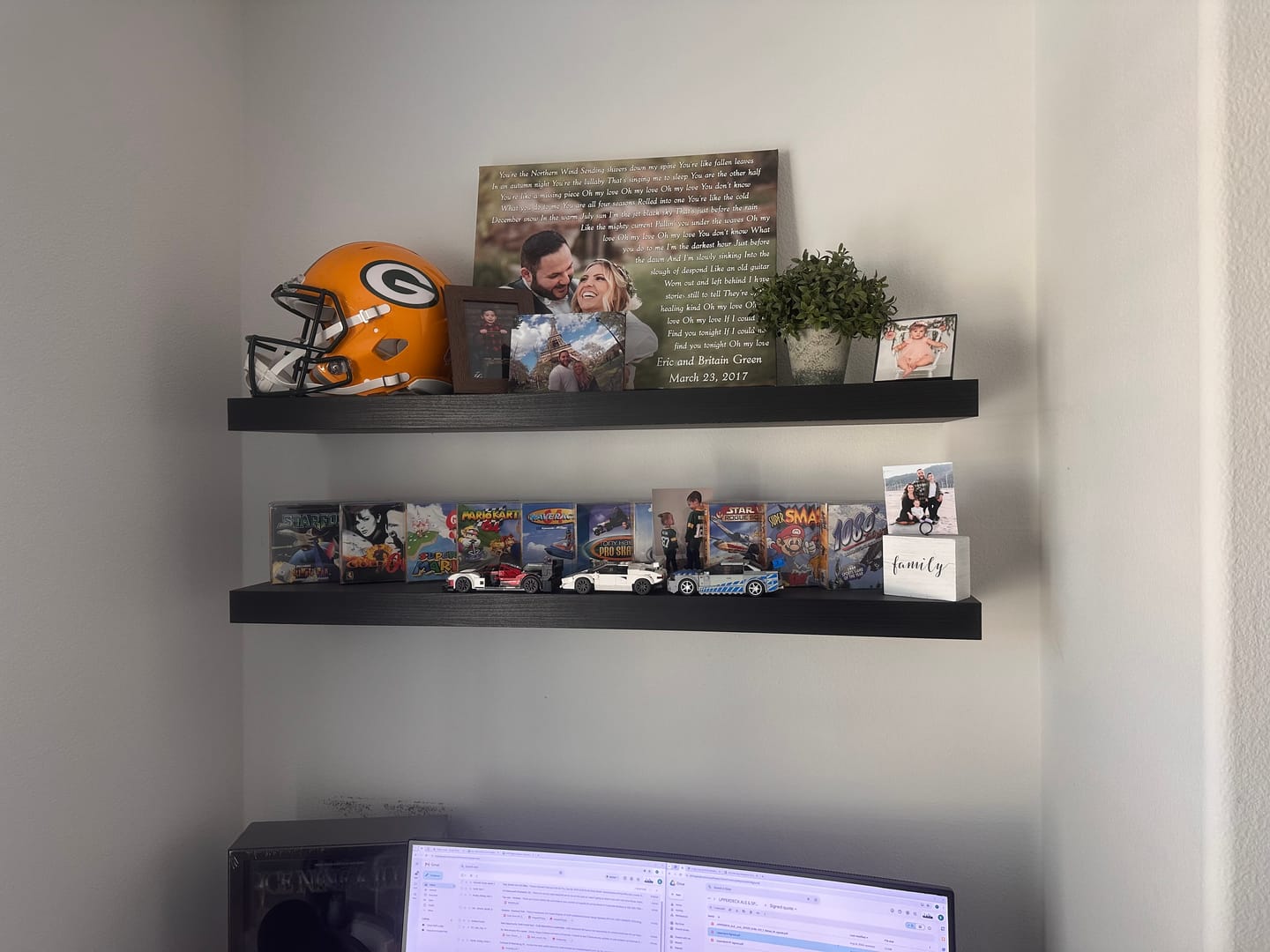 Customer photo review of Green Bay Packers Riddell Speed Authentic Helmet