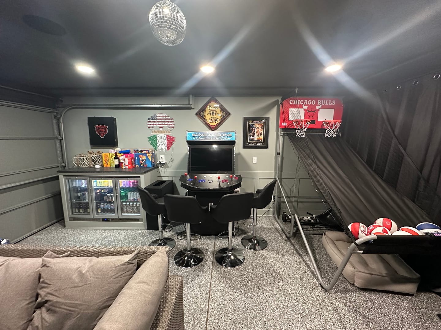 Customer photo review of 4 Player Standup with 2 shooting guns Arcade Machine 4600 Retro Multi Cade Games
