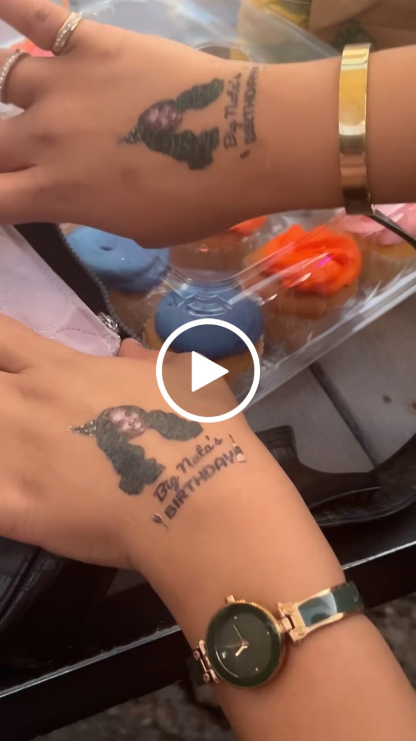 Customer video review of Birthday Champagne!
