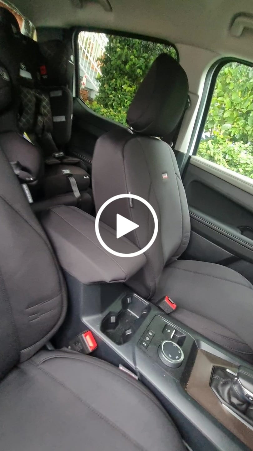 Customer video review of Sharkskin Plus Seat Covers for Volkswagen Amarok NF 06/2023-ON