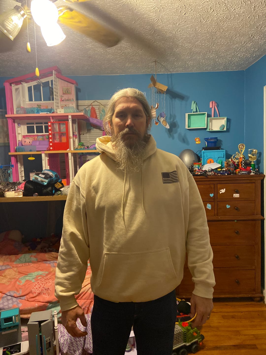 Customer photo review of The Rulers of Darkness Hoodie