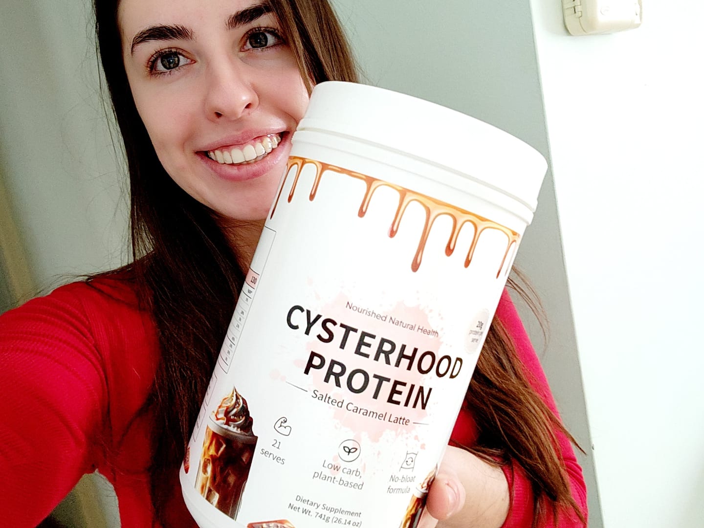 Customer photo review of FloFit Protein