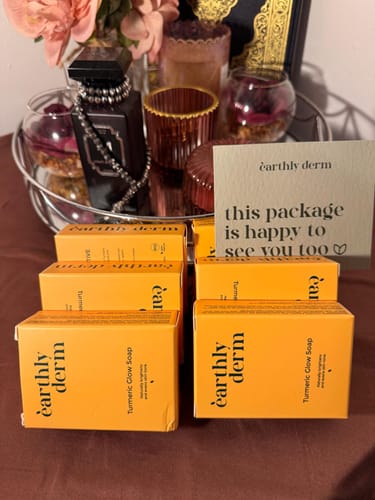 Customer photo review of Turmeric Glow Soap