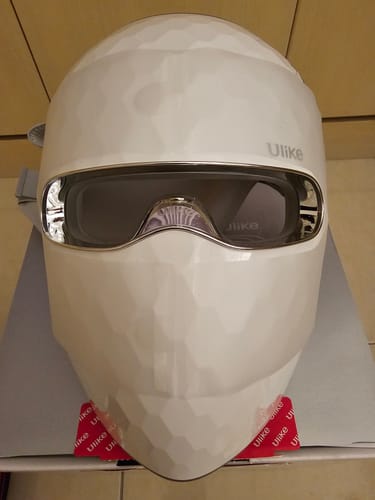 Customer photo review of Ulike 白皇后LED美容面膜儀-限時團購