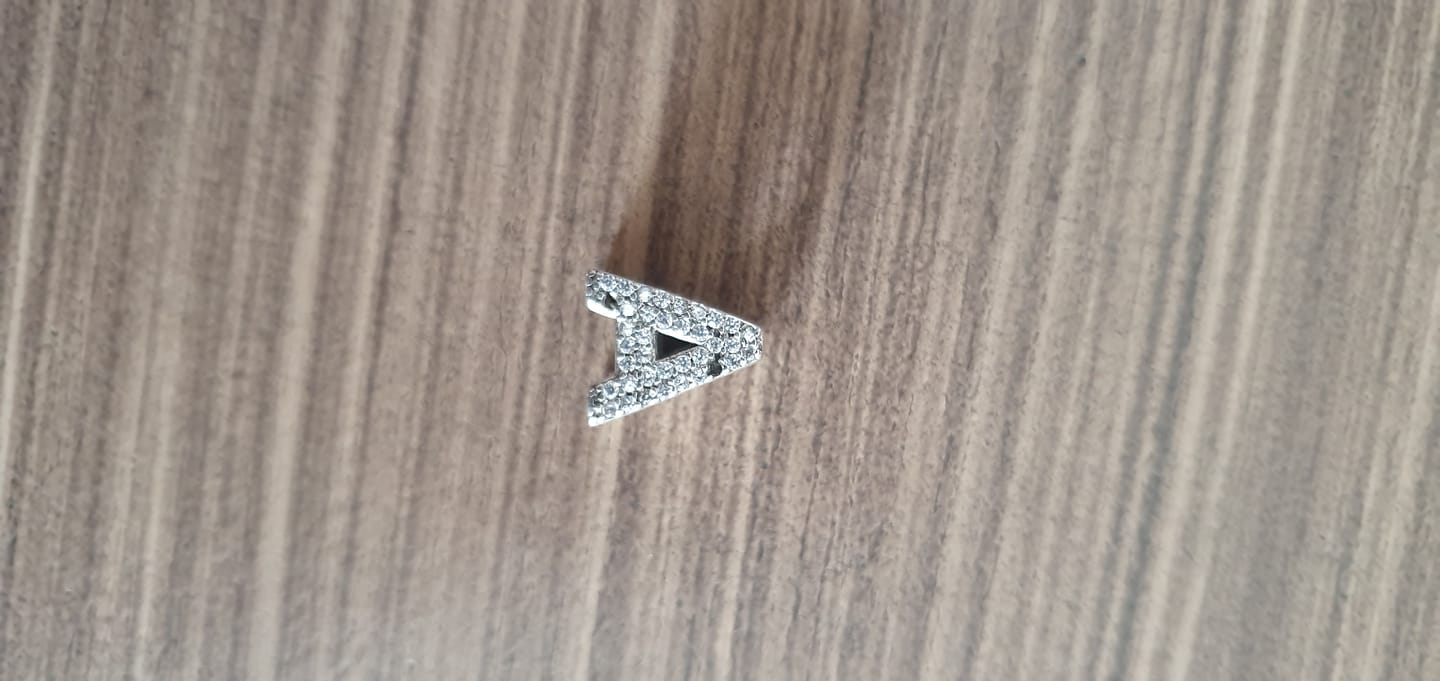 Customer photo review of Charm Letras del Alfabeto