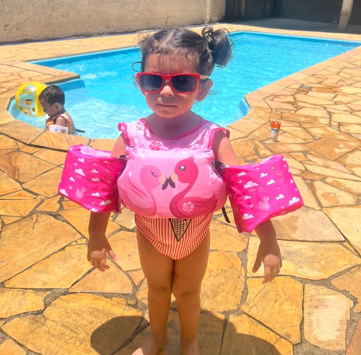 Customer photo review of Colete Salva-Vidas Infantil Homologado