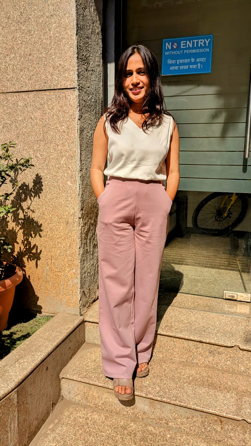 Customer photo review of Ash Wide Leg Pants