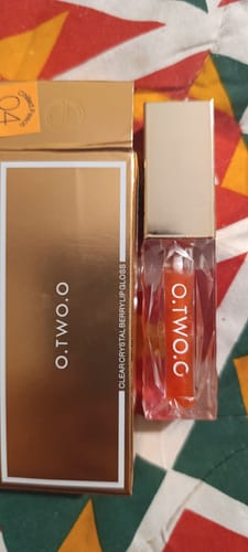 Customer photo review of O.TWO.O CLEAR CRYSTAL BERRY LIP GLOSS