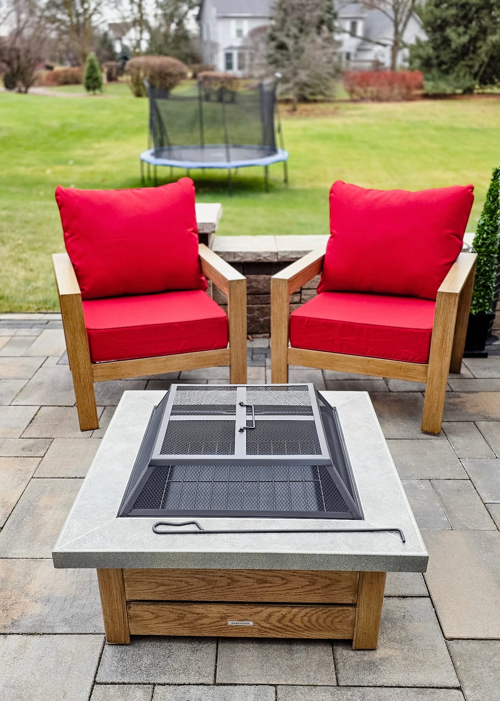 Customer photo review of Ember Fire Pit
