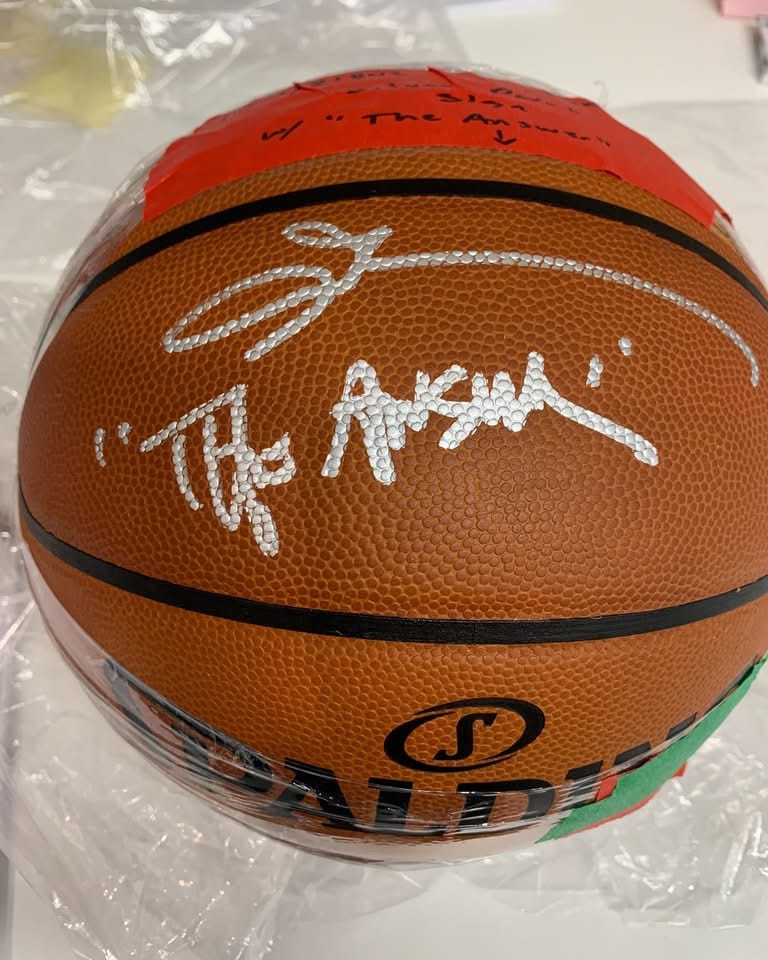 Customer photo review of Allen Iverson Autograph Signing