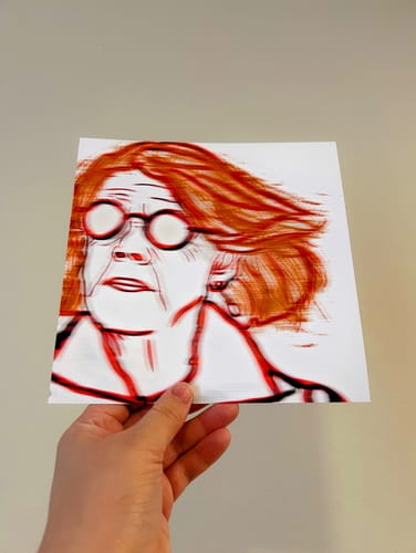 Customer photo review of 8x8 Giclee Fine Art Prints