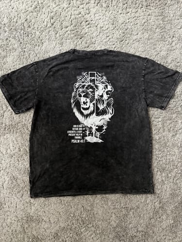 Customer photo review of Psalm 46:1 T-Shirt