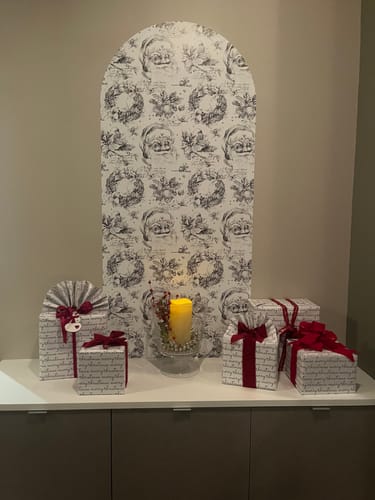 Customer photo review of Santa Sketch