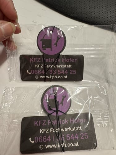 H. review of Duftbaum mit ihrem personalisierten Logo bedruckt image 1 out of 1