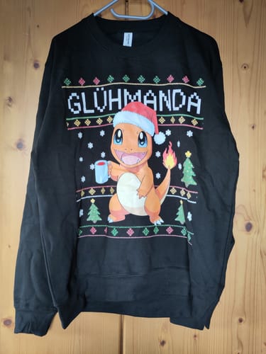 Customer photo review of GLÜHMANDA GLÜHWEIN - Premium Sweater