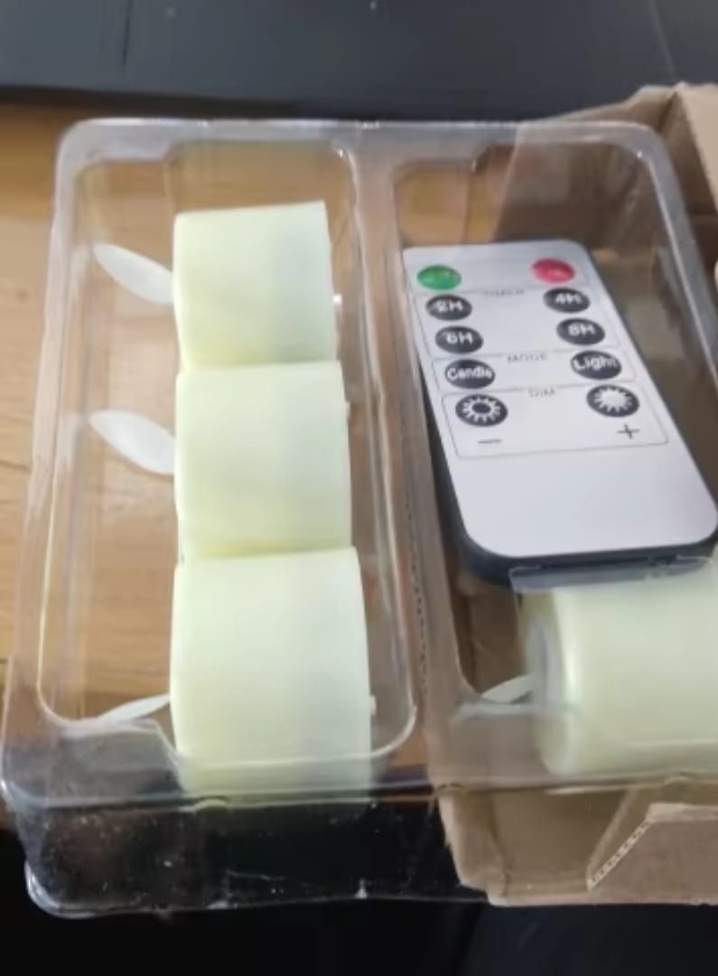 Customer photo review of LED Kerzenset - Aurora