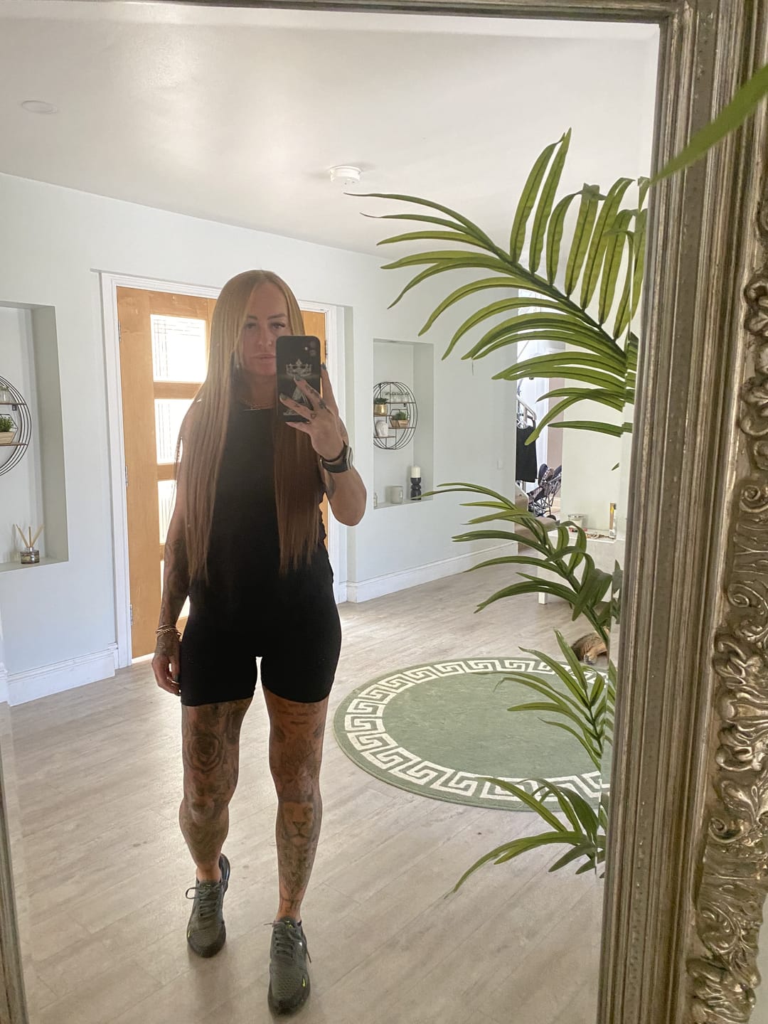 Customer photo review of 22" Nano Tip Hair Extensions