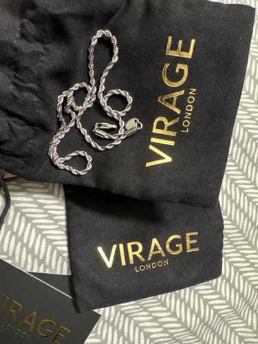 Customer photo review of Rope Chain Silver | 3mm