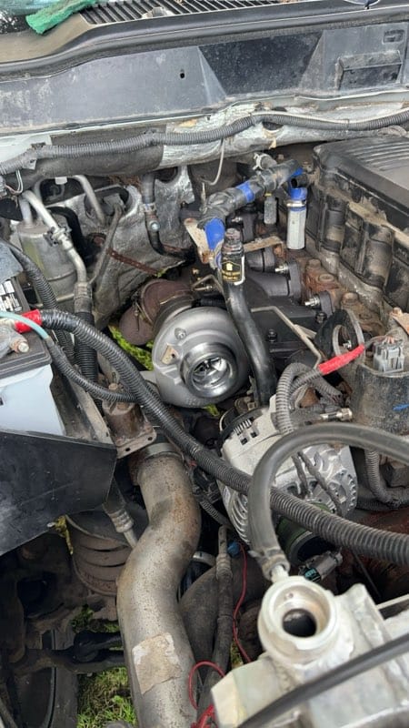 Customer photo review of 2003-2018 Cummins Factory Replacement Oil Feed Line (FPE-CRTFL-OE)