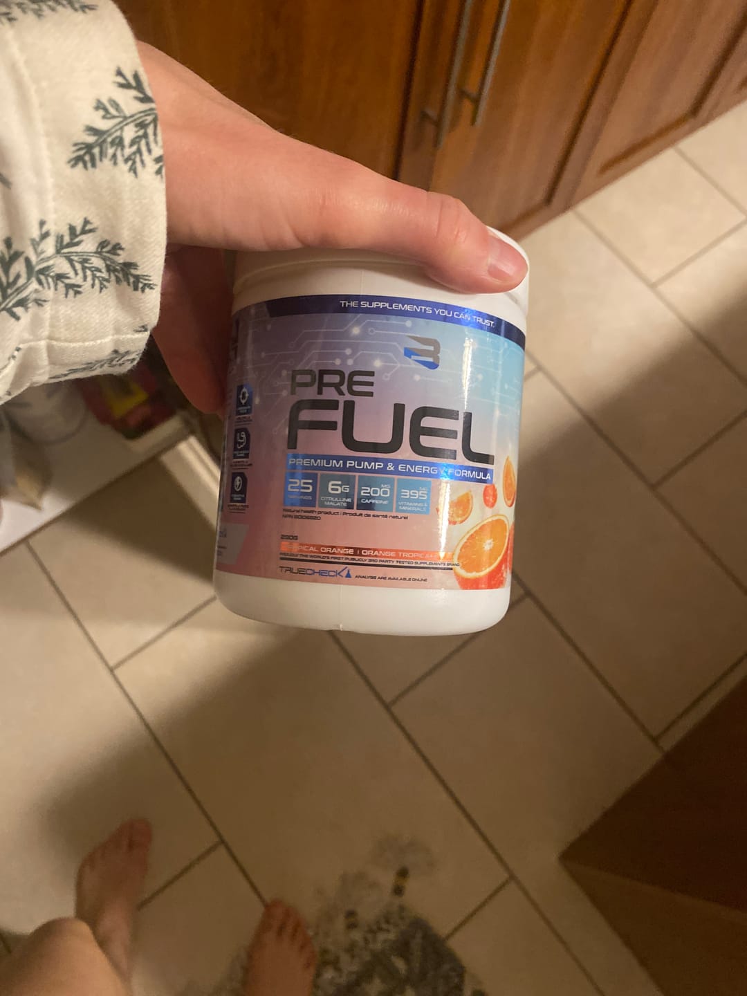 Customer photo review of Believe - Pre Fuel 290g