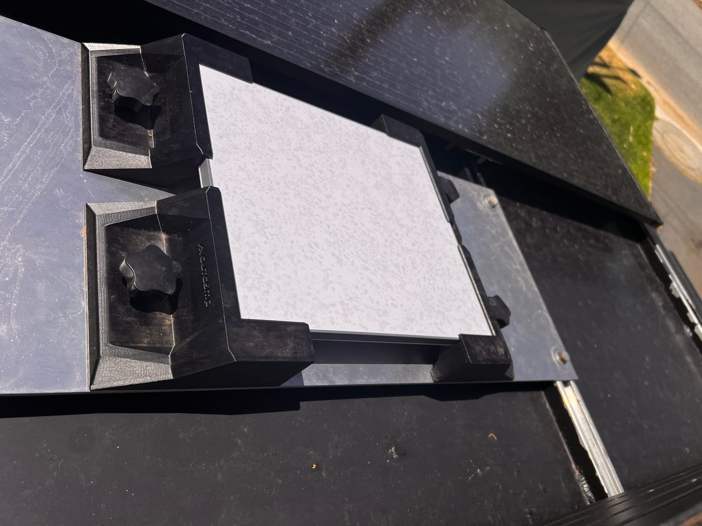 Customer photo review of Starlink Mini Flat Mount