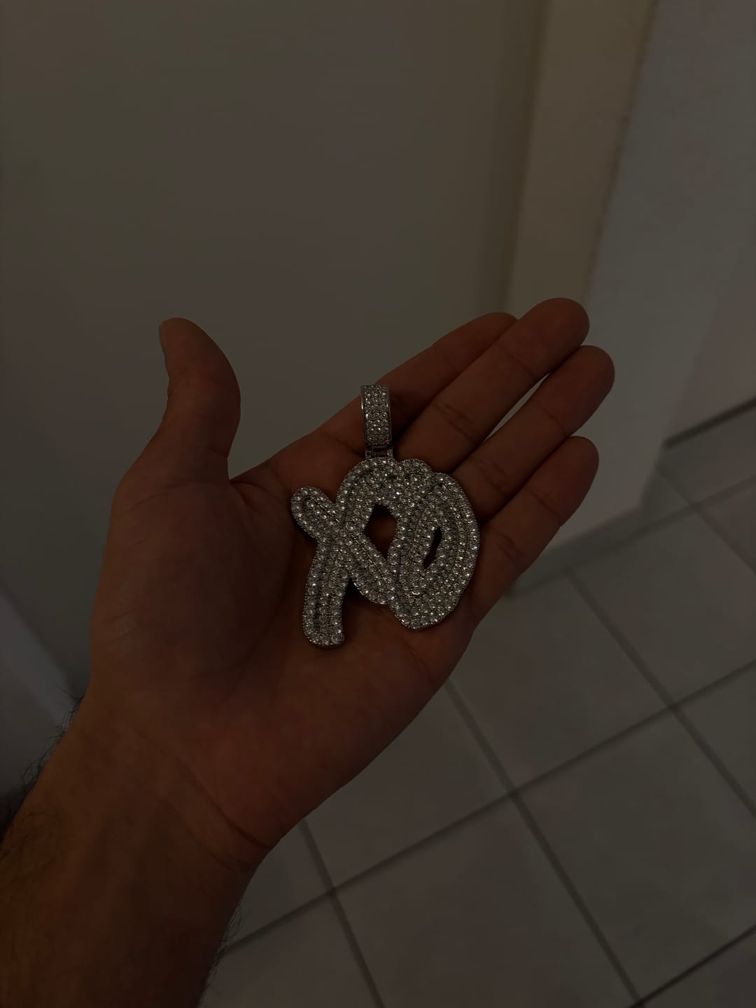 Customer photo review of XO Pendant