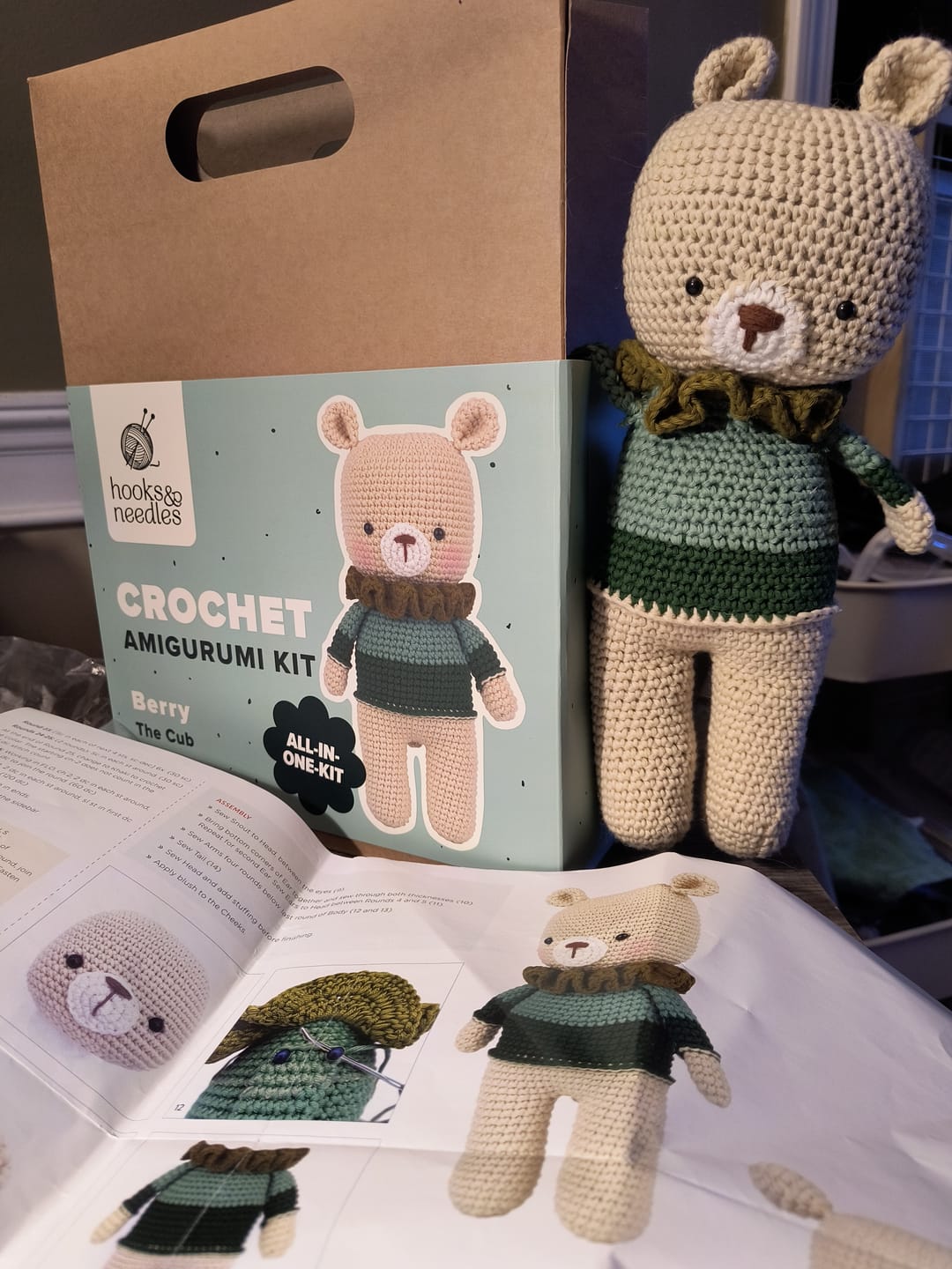 Customer photo review of Amigurumi Subscription Box