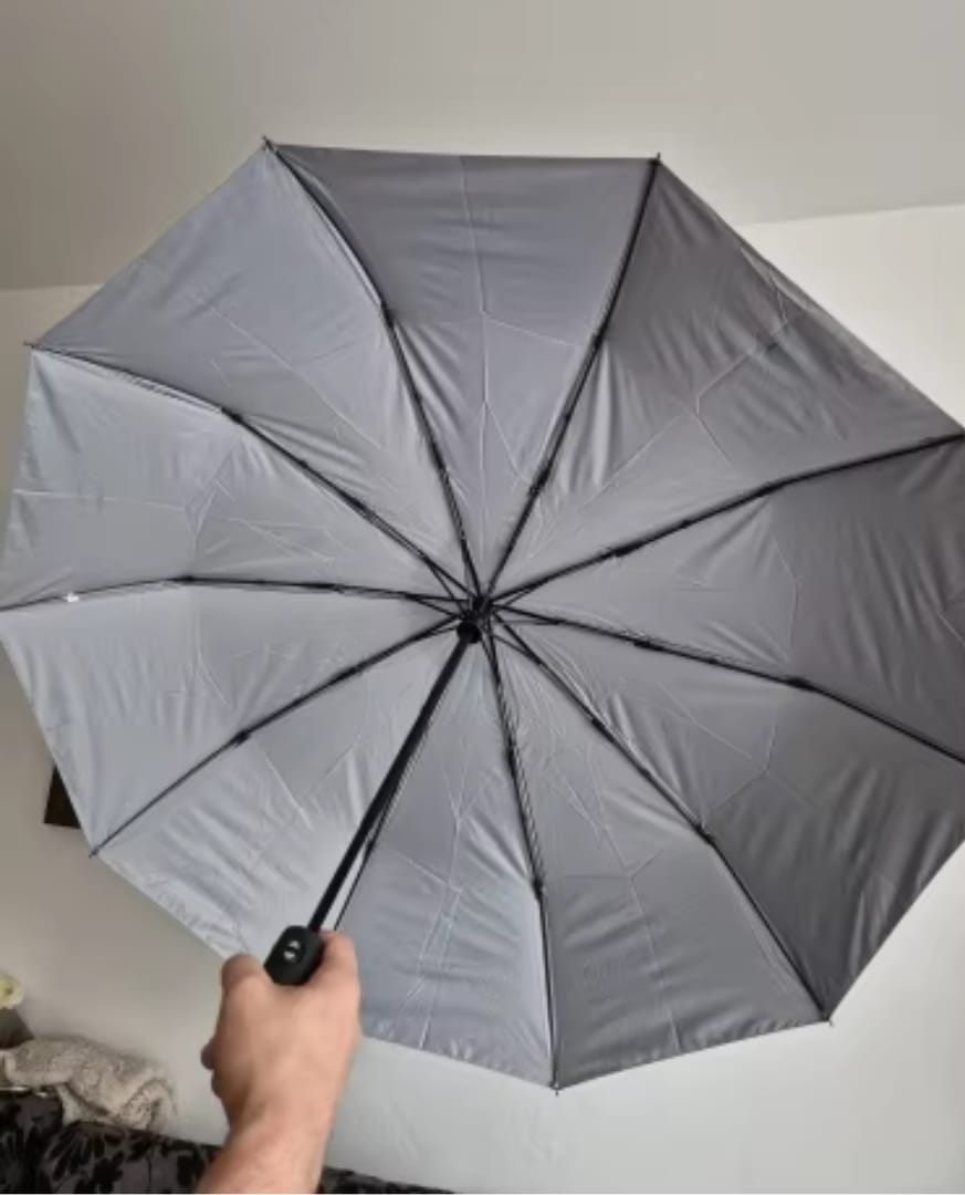 Customer photo review of Winddichter Sturmschirm | Der Regenschirm, der jedem Sturm standhält