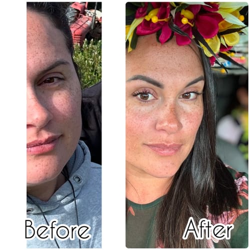 Customer photo review of Tui Facial Cleanser - All Skin Types