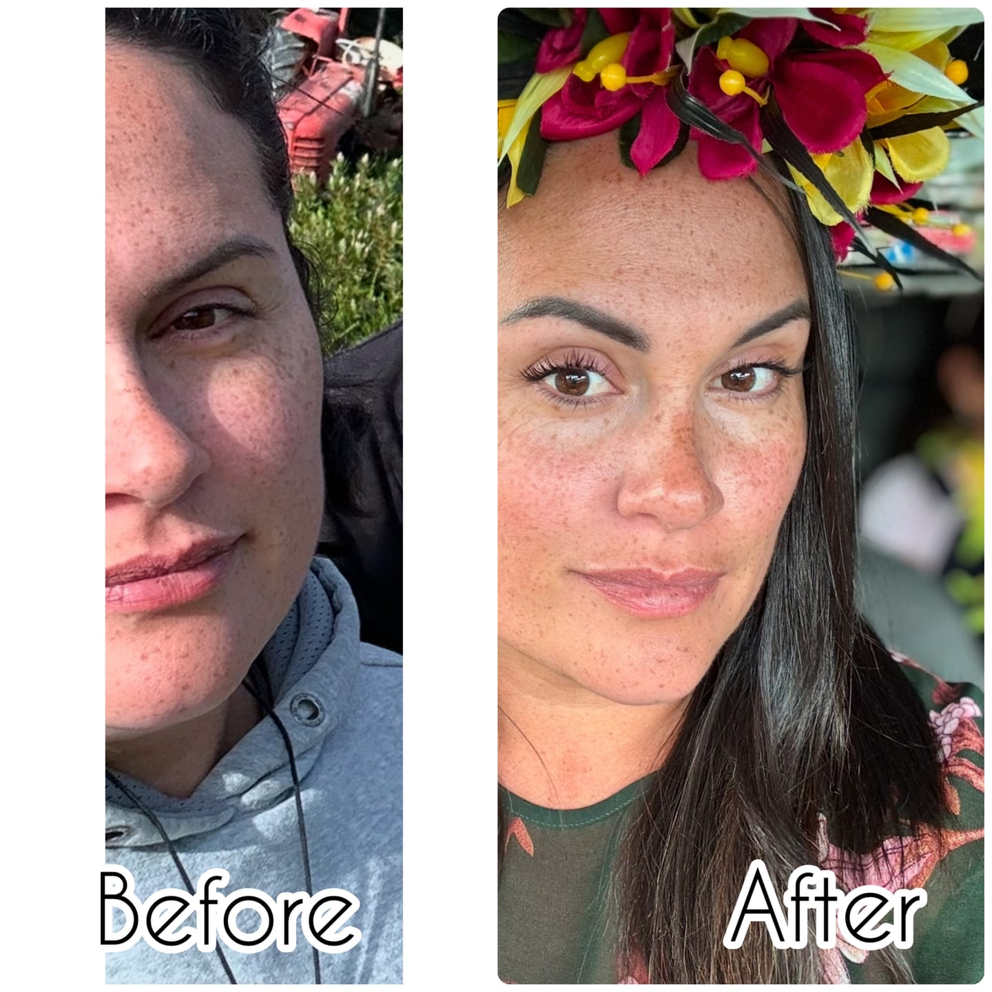 Customer photo review of Tui Facial Cleanser - All Skin Types