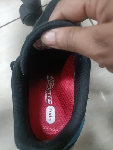 Customer photo review of Frido Arch Sports Insole