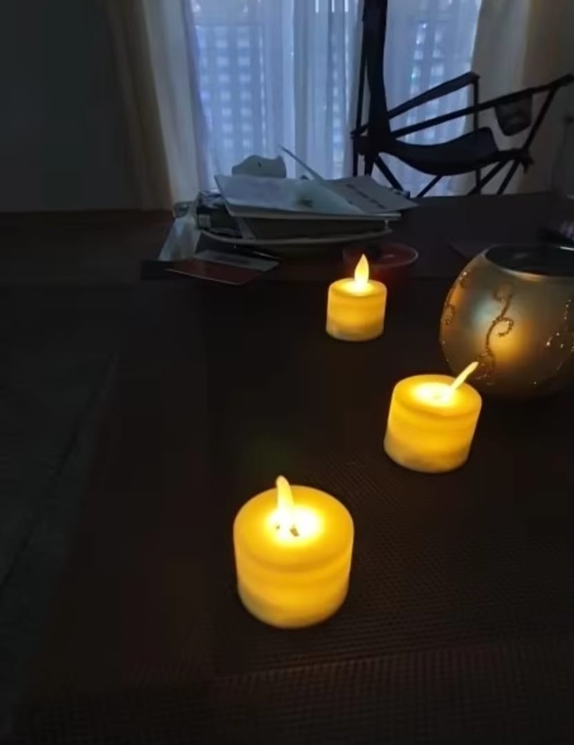 Customer photo review of LED Kerzenset - Aurora