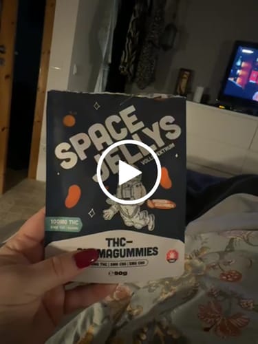 Customer video review of THC Spacejellies Vollspektrum | 100mg THC | 20 Stk.
