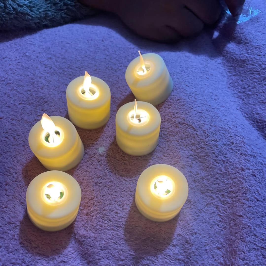 Customer photo review of LED Kerzenset - Aurora