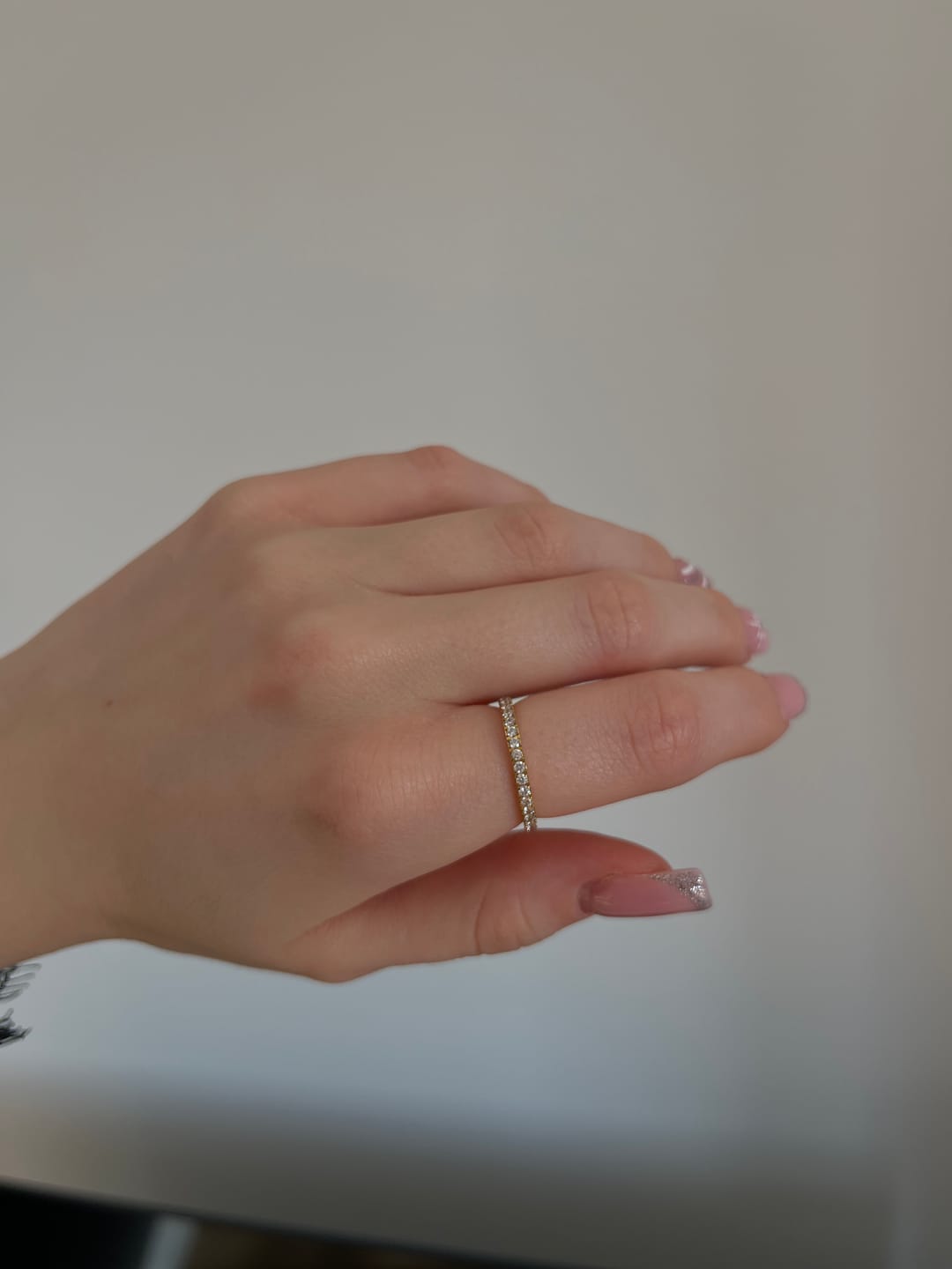 Customer photo review of Shine Ring | 18K vergoldet