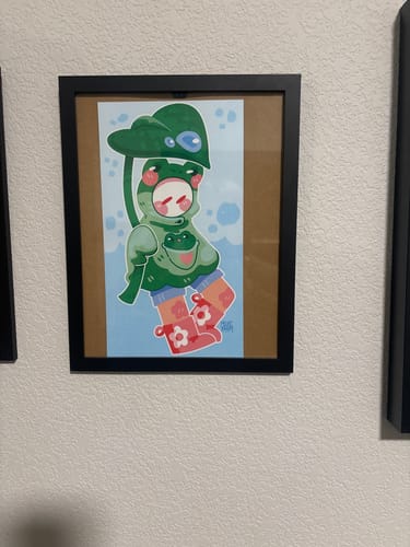 Customer photo review of Rainy Day Ghost Large Prints