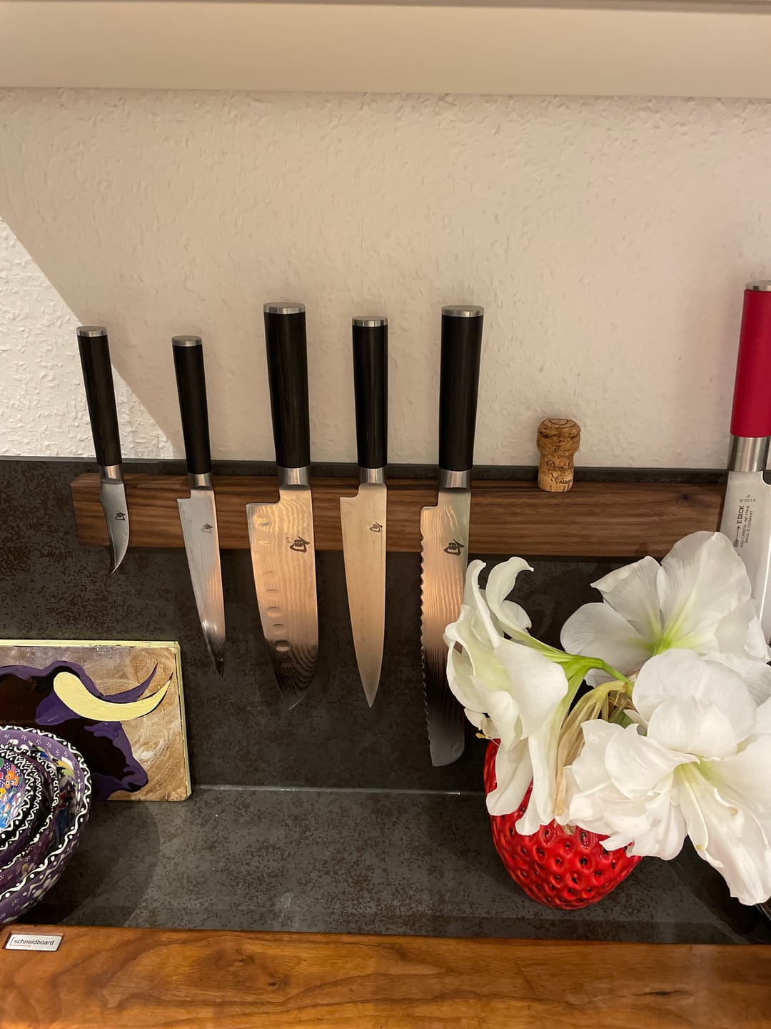 Customer photo review of Magnet Messerleiste CULTRO aus Holz