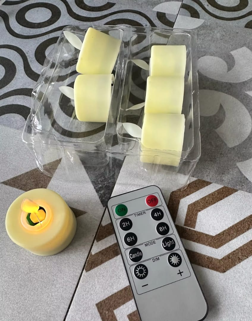 Customer photo review of LED Kerzenset - Aurora