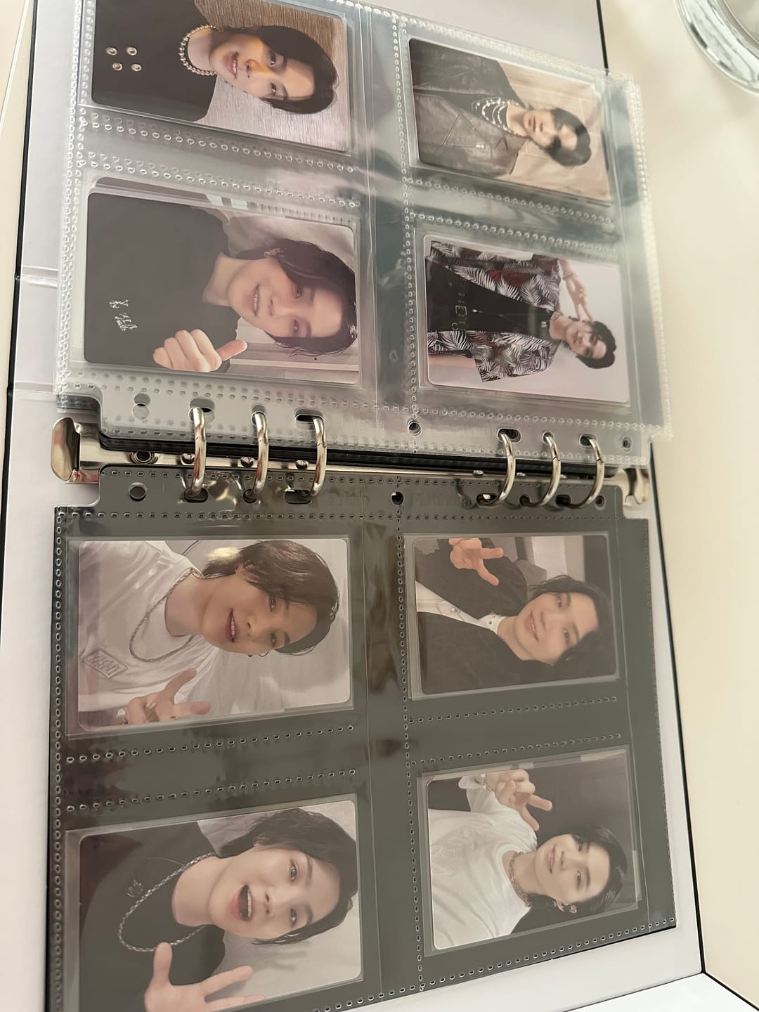 Customer photo review of [Version 2] Custom A5 pages - 4-Pocket - Standard Photocard